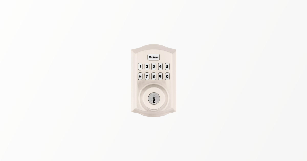 Kwikset Home Connect 620 Traditional Keypad Connected Smart Lock with Z