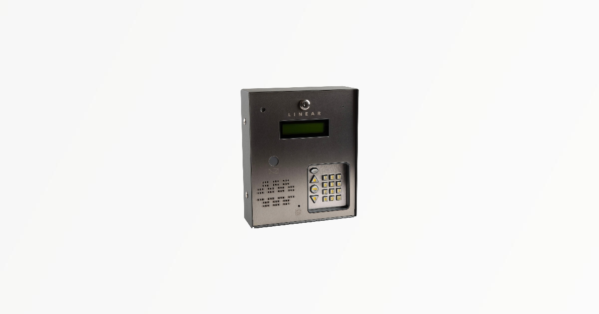 Linear AE100 Commercial Single Door Telephone Entry System Seam