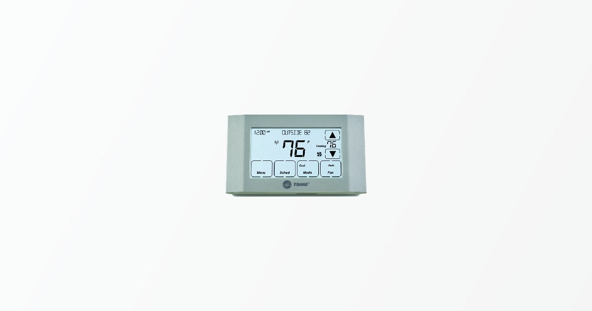 Trane XR724 Thermostat Seam Integration