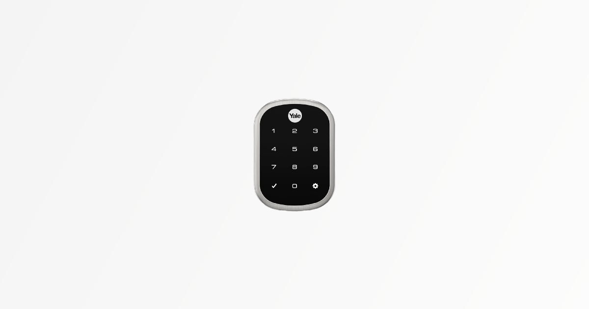 Yale Assure Lock SL with ZWave Plus Seam Integration